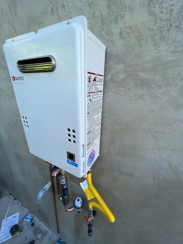 Tankless water heater installation for Paxton homes